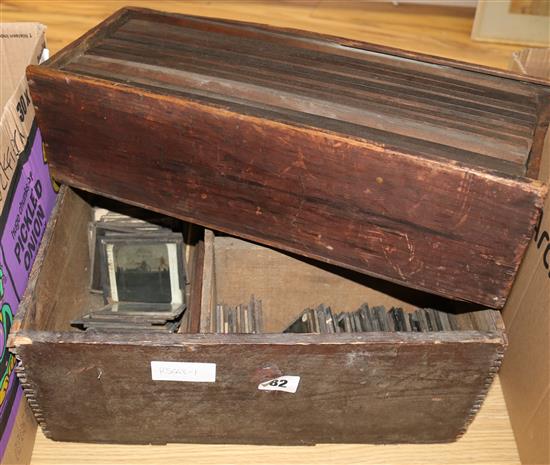 Collection of magic lantern slides